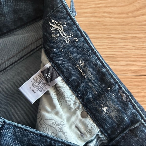 Express Stella Dark Wash Skinny Low Rise Jeans Women’s 2r - Picture 6 of 11